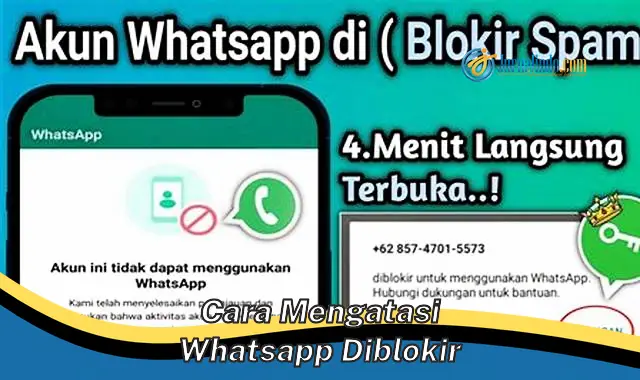 Cara Mengatasi WhatsApp Diblokir: Panduan Praktis untuk Membuka Blok