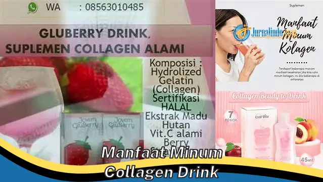 Temukan 6 Manfaat Minum Collagen Drink yang Jarang Diketahui, Wajib Kamu Tau!