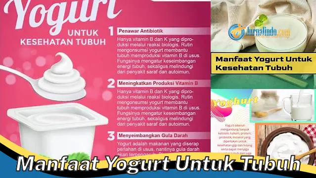 Temukan 6 Manfaat Yoghurt Untuk Tubuh Yang Jarang Diketahui