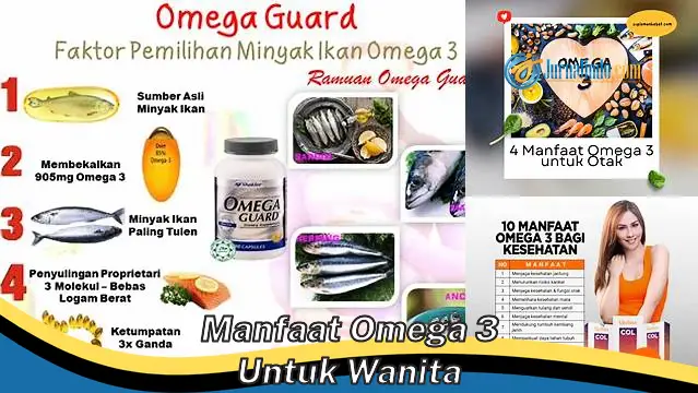 Temukan Manfaat Omega 3 untuk Wanita yang Belum Banyak Diketahui