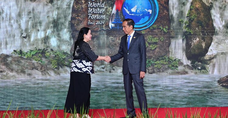 Puan Maharani dan Jokowi Tunjukkan Keakraban di World Water Forum ke-10 (Sumber foto; Rakyat Merdeka)