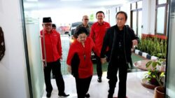 Megawati Soekarnoputri Hadir dalam Acara Pengambilan Sumpah Jabatan Pengurus DPP PDIP