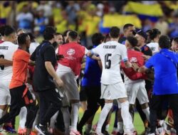 Keributan Pecah Usai Uruguay Dikalahkan Kolombia 0-1 di Semifinal Copa America 2024, Luis Suarez Diduga Jadi Penyulut Insiden