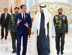 Presiden Jokowi Bertemu Presiden UEA Mohammed Bin Zayed di Abu Dhabi, Bahas Proyek Kerja Sama